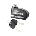 thumbnail image 2 of Alarma de bloqueo de disco para bicicleta con sonido de alerta de 130 dB, resistente al agua, accesorio para candado de motocicleta Negro, 2 of 9