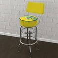 thumbnail image 4 of Trademark Gameroom Indiana Pacers Hardwood Classics Bar Stool with Back Rest, 4 of 5