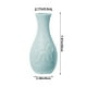thumbnail image 3 of Jarrón Decorativo de Plástico | Acabado Imitación Esmaltado | Maceta de 23 Cm para Arreglos Florales Secos o Frescos | Decoración Ligera y Duradera para El Hogar, Ideal para La Sala de Estar, El Mueb, 3 of 6