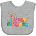 thumbnail image 3 of Inktastic It's My Birthday Letters Boys or Girls Baby Bib, 3 of 4