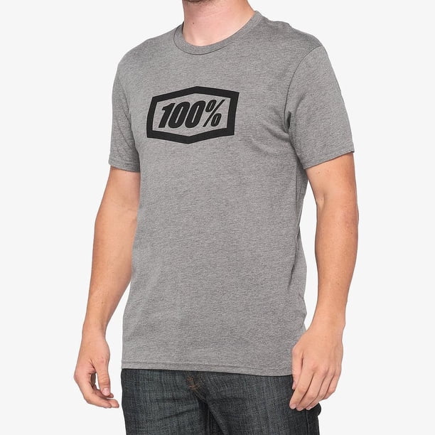 Playera ESSENTIAL T-shirt Gunmetal Heather 100% Gris