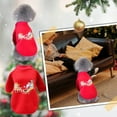 thumbnail image 2 of BNNG Snowflake Pet Dog Winter Coat Elf Pet Dog Pajamas Dog Cat Warm Christmas Pet Clothes Celebrate Christmas With Your Pets Cute Cartoon Dog Christmas Sweater Snowman Pet Dog Vest, 2 of 2