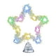 thumbnail image 1 of Adorno navideño de con luces pentagrama para parte superior del , ideal para sala de estar, con purpurina invernal, para, 1 of 9