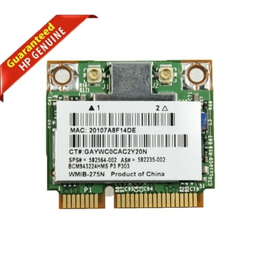 HP 582236-002 Dual Band Wireless Half Mini PCI-e WIFI Card with BCM943224HMS