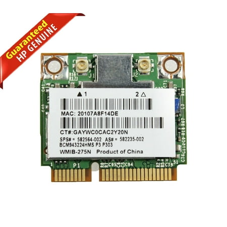 HP 582236-002 Dual Band Wireless Half Mini PCI-e WIFI Card with BCM943224HMS