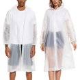 thumbnail image 2 of Men's And Women's Outdoor Transparent Portable Rain Raincoat Jackets plus Puff Vest Western for Women Women's Coat Long Jacket Fall Jackets for Women Trendy Outfit Casual Ll Womens Casual Anorak, 2 of 5