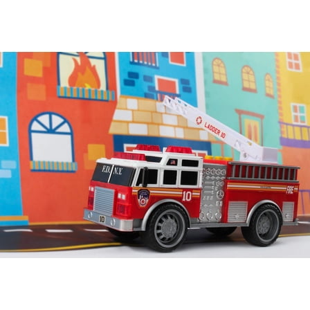 Daron Worldwide Trading Inc. 7" FDNY Fire Truck with Lights & Sounds, NY554773