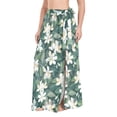 thumbnail image 2 of Women Sarong Wraps Beautiful Lily Swimsuit Beach Pareo Bikini Coverups Skirt M, 2 of 7