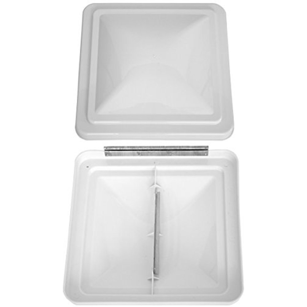 Cynder 02030 2 Pack 14 Inch RV Roof Vent Cover Universal Replacement