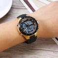 thumbnail image 4 of RELOJ DE PULSERA PARA HOMBRE, Analógico, Digital, Con Luz Trasera, Doble Horario, Redondo, Deportivo, Para Nadar y Banarse, 4 of 7