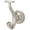 Silver, variant on Pfister BRH-TB0BG Tisbury Double Robe Hook - Gold