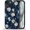 Blue and white floral print, variant on Case Compatible with iPhone 15 Pro, Green Cactus Print.png Girl Hybrid 2-Layer Hard Shell + Silicone Protective Case -Scratch-Resistant Shockproof for iPhone 15 Pro