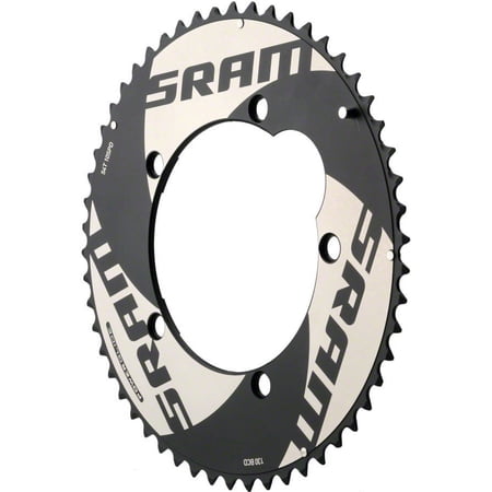 SRAM 53T 10-Speed 130mm Black TT chainring Use with 39T
