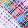 thumbnail image 3 of Houderco Pegatinas Decorativas De Acrílico Con De Diamantes Multicolor Para Manualidades, 3 of 3