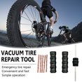 thumbnail image 4 of Kit de taladro de reparación de neumáticos de vacío sin cámara para pinchazos de bicicleta con tira de goma (negro) Sywqhk Alta Calidad, 4 of 8