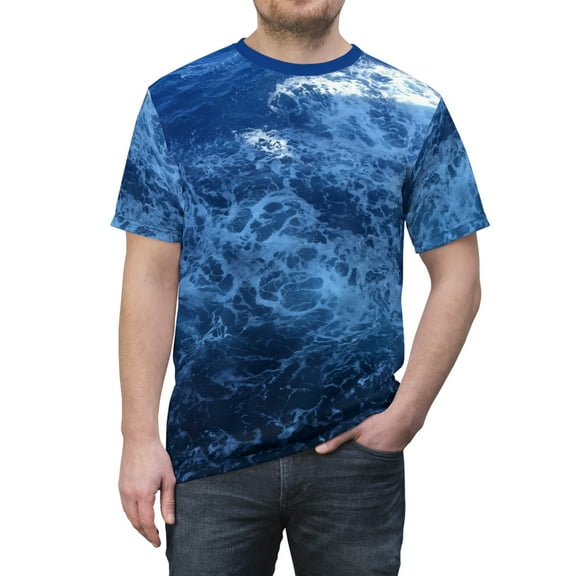 Creative Comforts, "Floating" All-Over Print Unisex Tee