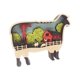 thumbnail image 4 of Adornos de animales de madera retro para escritorio, escultura de madera tallada con grabado ahuecado y LED Oveja, 4 of 9