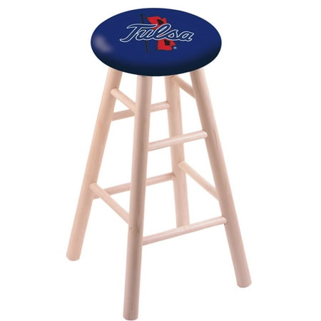 - Tulsa Stool w/ Oak Swivel Base - 30