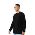 thumbnail image 3 of BELLA + CANVAS - 6 Pack T-Shirt | 4.2 Oz./yd², 100% Cotton | Long Sleeve Mix Color Tee - XL Size, 3 of 5