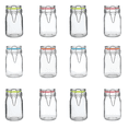 thumbnail image 1 of 12 Frascos Hermeticos De Vidrio Para Mermelada Vencort Tapa Roja 250 ml, 1 of 4