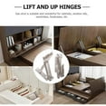 thumbnail image 4 of 1 pair Sofa cabinet bed parts Lift-Up Hinge Flap Support with Adjustable Opening, 4 of 9