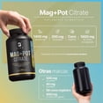 thumbnail image 3 of Citrato De Magnesio y Potasio | 240 Cápsulas | Adicionado Con Coco Orgánico | Mag + Pot Citrate | B Life, 3 of 8