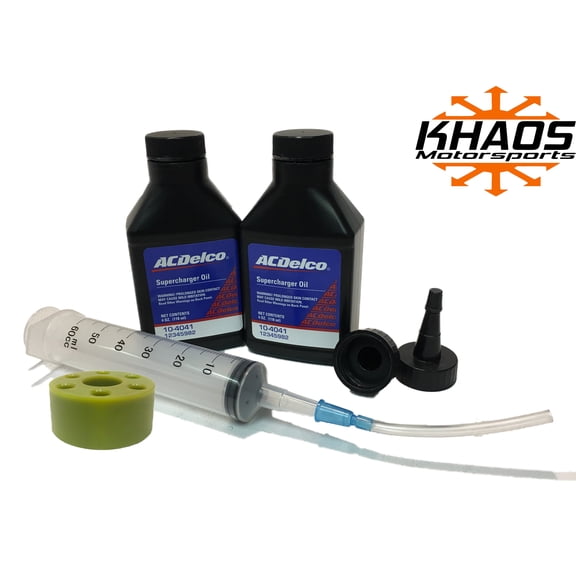 SUPER CHARGER OIL CHANGE KIT WITH EATON LSA OIL FILLED COUPLER