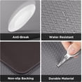 thumbnail image 4 of Non Skid Waterproof Kitchen Mats Anti-fatigue Thick Cushioned Floor Rug, 4 of 7
