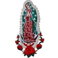 thumbnail image 2 of CF3729 Baptism Virgin Mary Embroidered Patch Guadalupe Santa Maria Christening, 2 of 2