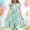 Style16-Multicolor girls dresses, variant on Maqroz Easter Dresses for Girls Floral Flutter Sleeve Crew Neck Midi Casual A Line Dress Spring Summer Graphic Print Holiday Pleated Sundress 5-14 Years