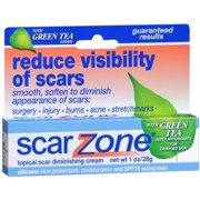 Scar Zone Topical Scar Diminishing Cream with Green Tea 1 oz