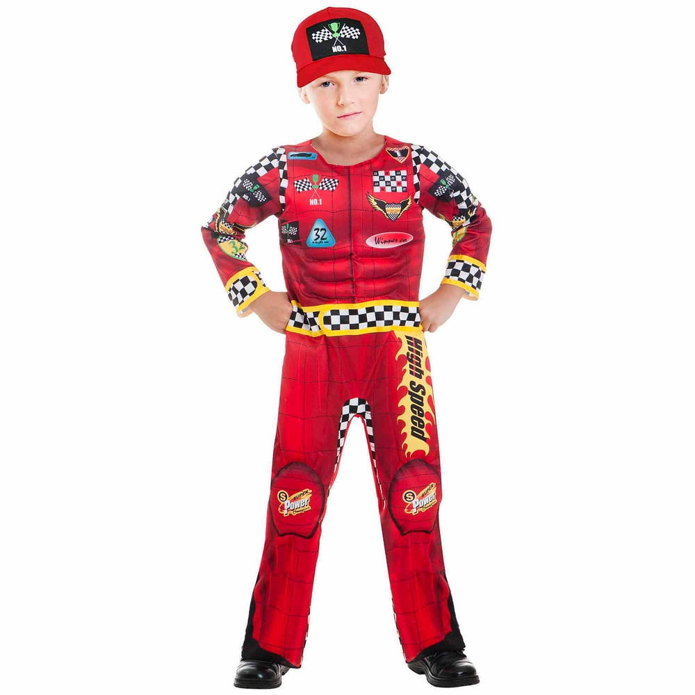 Racing Driver Child Halloween Costume