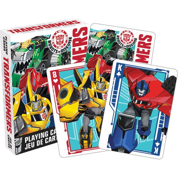 Transformers Robots In Disguise Playing Cards