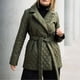 thumbnail image 4 of Chaquetas y abrigos casuales con capucha de manga larga para mujer, ropa de invierno de talla grande, abrigo cálido de algodón y cuero con solapa, chaqueta de manga larga, abrigo para mujer, 4 of 9