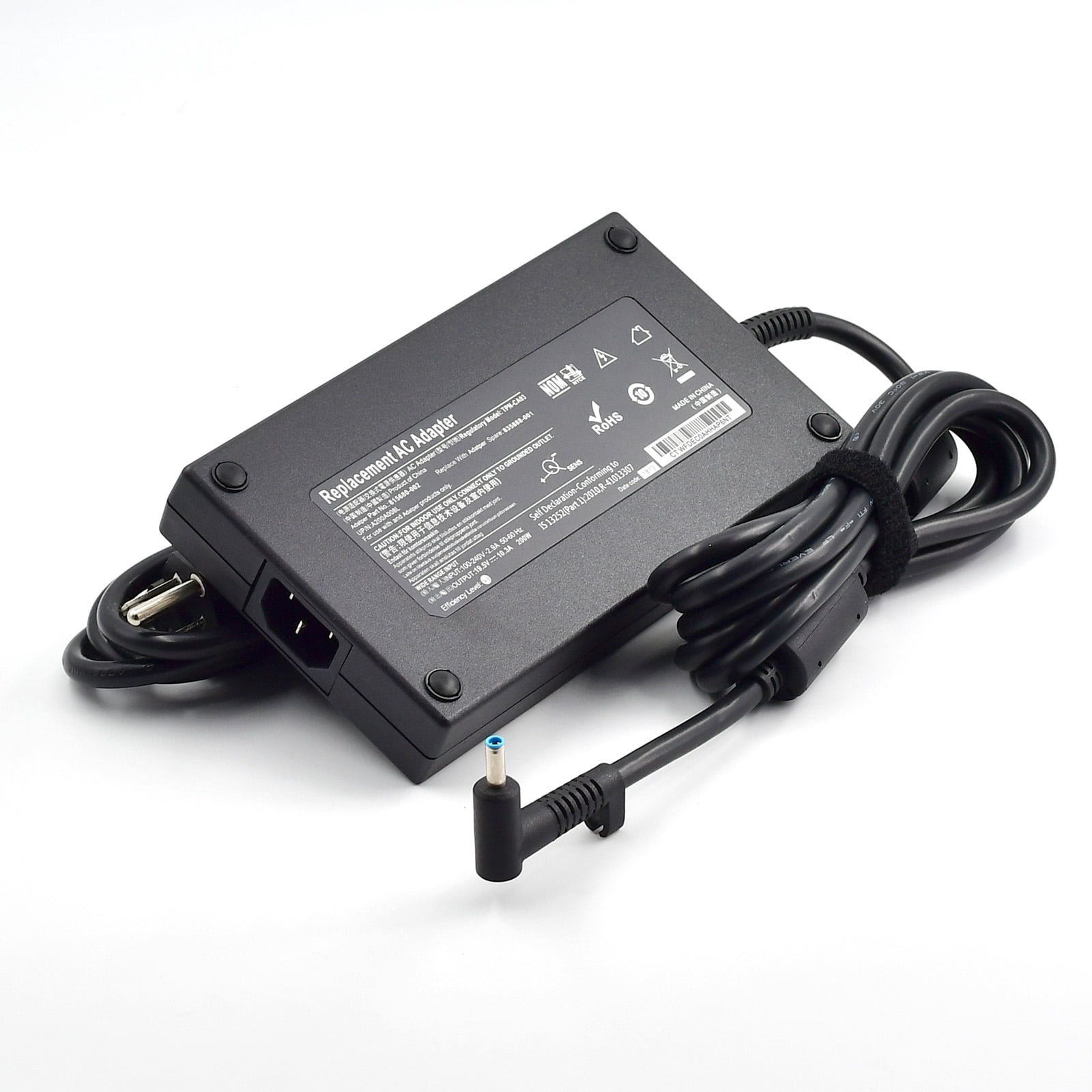 200W AC Charger for HP Omen 15 17 Zbook 15 17 Pavilion Gaming 15 17 L00818-850 TPN-DA10 TPN-LA21 Laptop Power Supply Cord