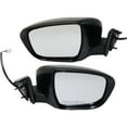thumbnail image 1 of Power Mirrors For 2016 Rogue Left and Right Side Turn Signal Paintable, 1 of 9