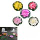 thumbnail image 2 of BESTYASH 5Ud Flor Loto Artificial De Eva Para En Patios Y Estanques, 2 of 5