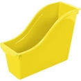 thumbnail image 6 of Storex Interlocking Small Book Bin, Plastic Desktop Storage for Letter Paper, Yellow, 6-Pack, 6 of 6