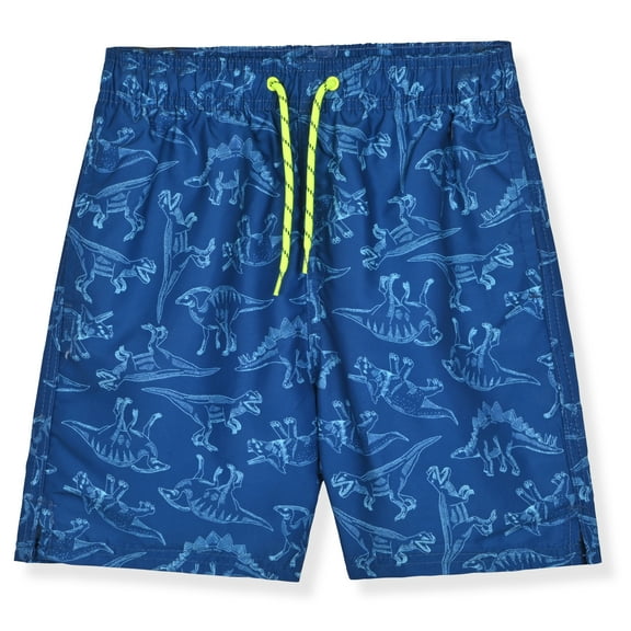 Blue Horizon Swimwear Boys Swim Trunks – Fun Printed Youth Quick Dry Kids Bathing Suit Shorts for Toddlers Boys