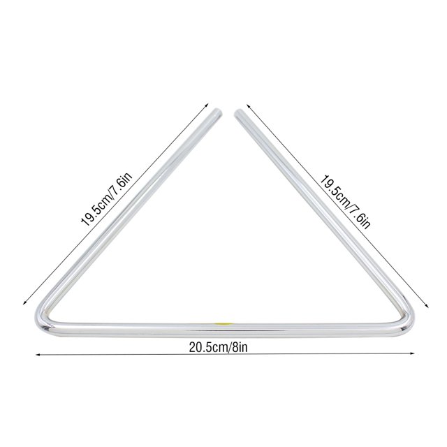 Enlightenment Small Metal Instrument, Musical , Hanging With Rubber Hanger For Kids For Beginner With Music Stick