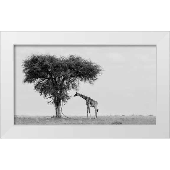 Chang, Phillip 14x10 White Modern Wood Framed Museum Art Print Titled - The wild