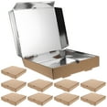 thumbnail image 2 of 10Pcs Takeaway Pizza Box Restaurant Pizza Wrapping Serving Box Thicken Pizza Wrapping Container, 2 of 8
