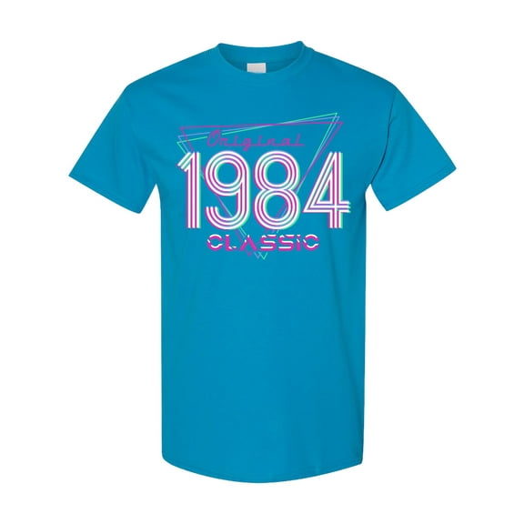 Inktastic Born in 1984 Throwback Birthday T-Shirt