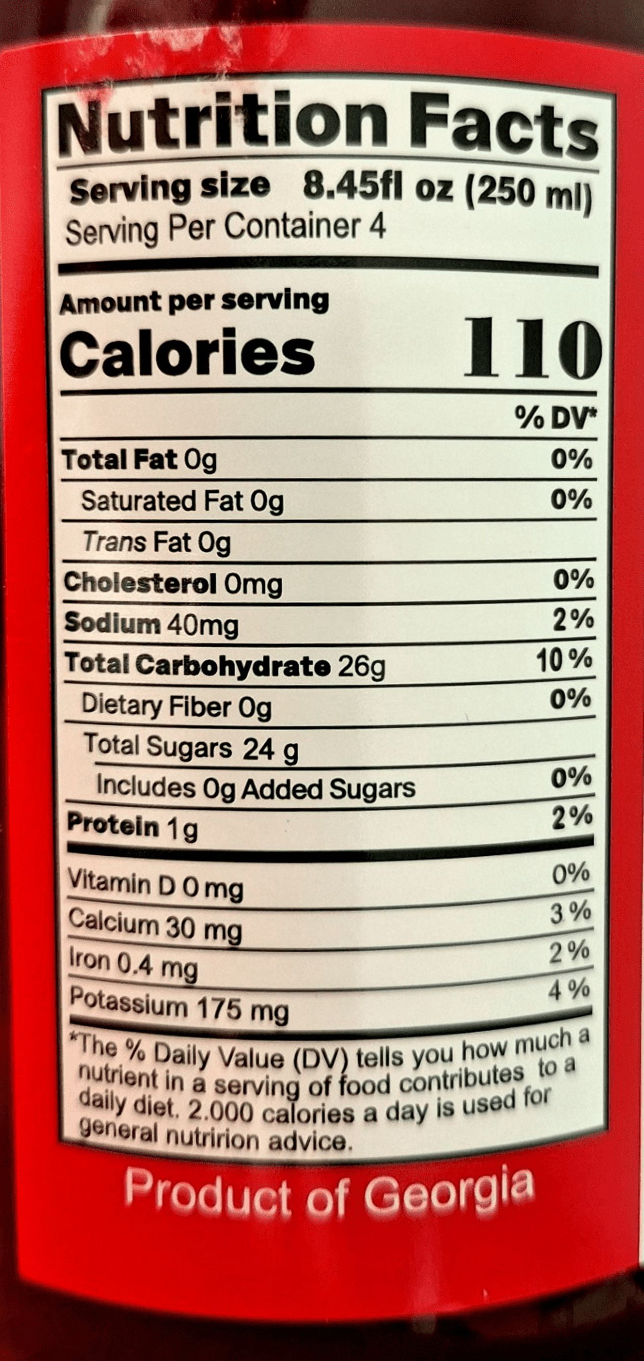 Raspberry Juice Net 33.8 fl.oz (1 Ltr.) -  2 Glass Bottles - High in Antioxidants