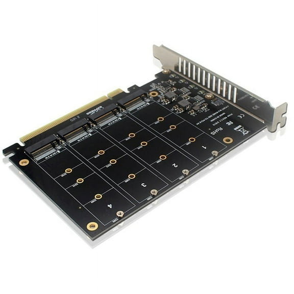 PH44 NVME 4-Disk Array Card PCIE Signal Split Array Card