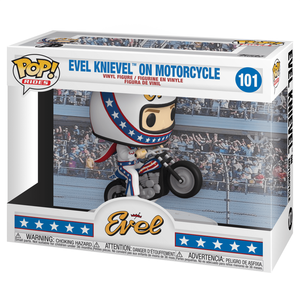 Funko POP! Rides: Evel Knievel on Motorcycle - Walmart.com
