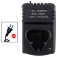 thumbnail image 3 of Chargeur Rechargeable 12V Dc Us/Eu Li-Ion Support 110-240V pour Perceuse Électrique, 3 of 3