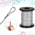 thumbnail image 5 of PinesC Vinyl Coated Cable, 304 Grade Stainless Steel Ensures Outdoor Use Durability, High Wear Resistance Stainless Steel Wire Rope for Wide Applications, Corrosion Resistance through, 5 of 5