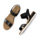 thumbnail image 3 of Sandalias con Tira Elástica Negras para Mujer DREAM PAIRS SDPW2310W, 3 of 6
