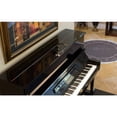 thumbnail image 3 of Cocoweb 19 4-height LED Piano Lamp - Black/Brass Accents, 3 of 5